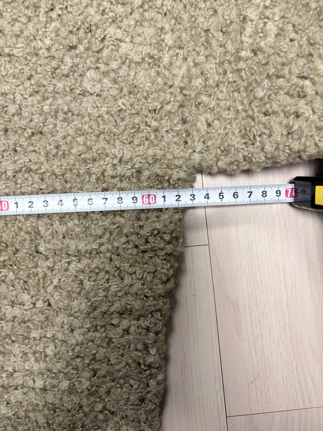 Jw anderson 브이넥 부클 니트 XL 상품이미지6