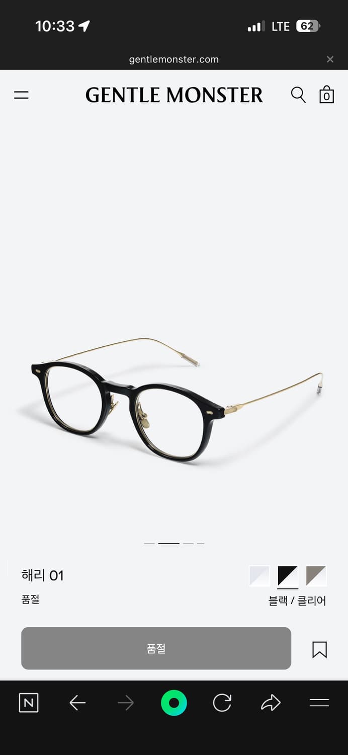 젠틀몬스터 해리01 상품이미지2