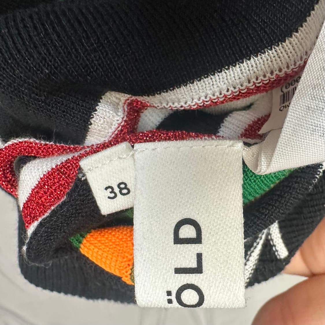 엔폴드 멀티컬러 미디스커트 38 Size 상품이미지3