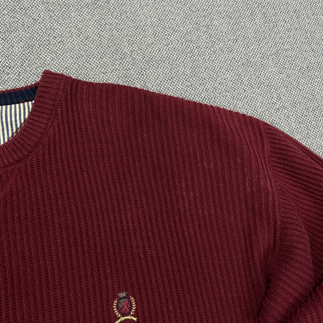 타미힐피거 월계수 빈티지 니트(XL) 상품이미지6