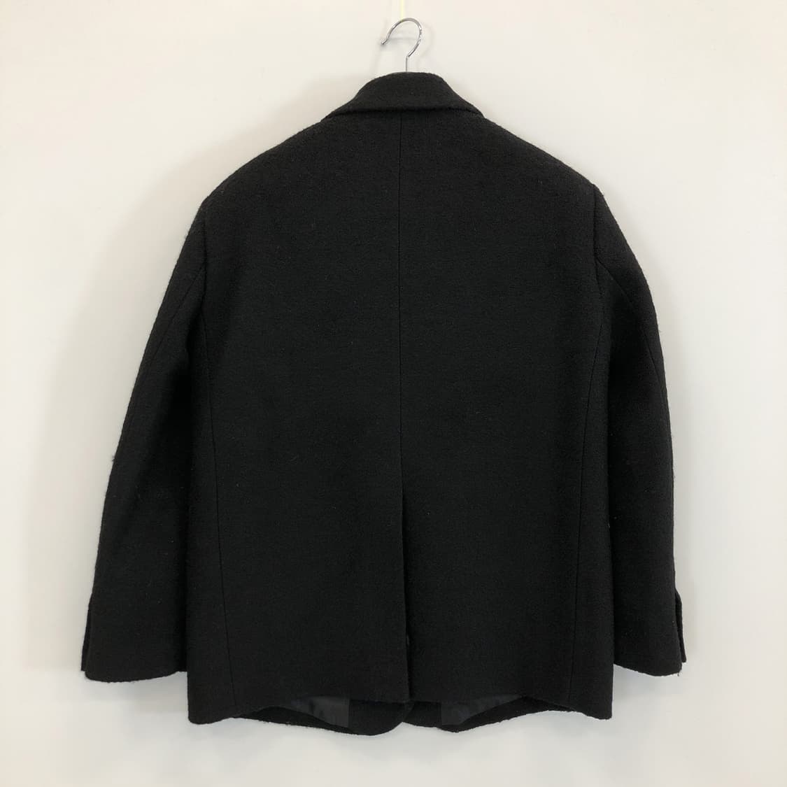 스튜디오톰보이 블랙 오버모직자켓 80-90-160 상품이미지4