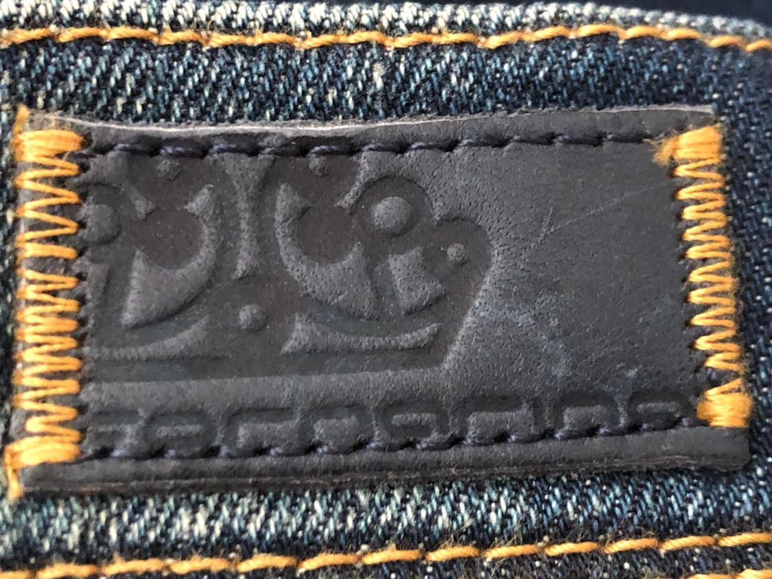 포나리나(Fornarina) 워싱 데님 청바지 상품이미지7