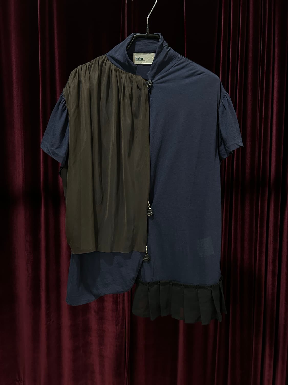 2018 S/S KOLOR half blouse - JAPAN MADE 상품이미지1