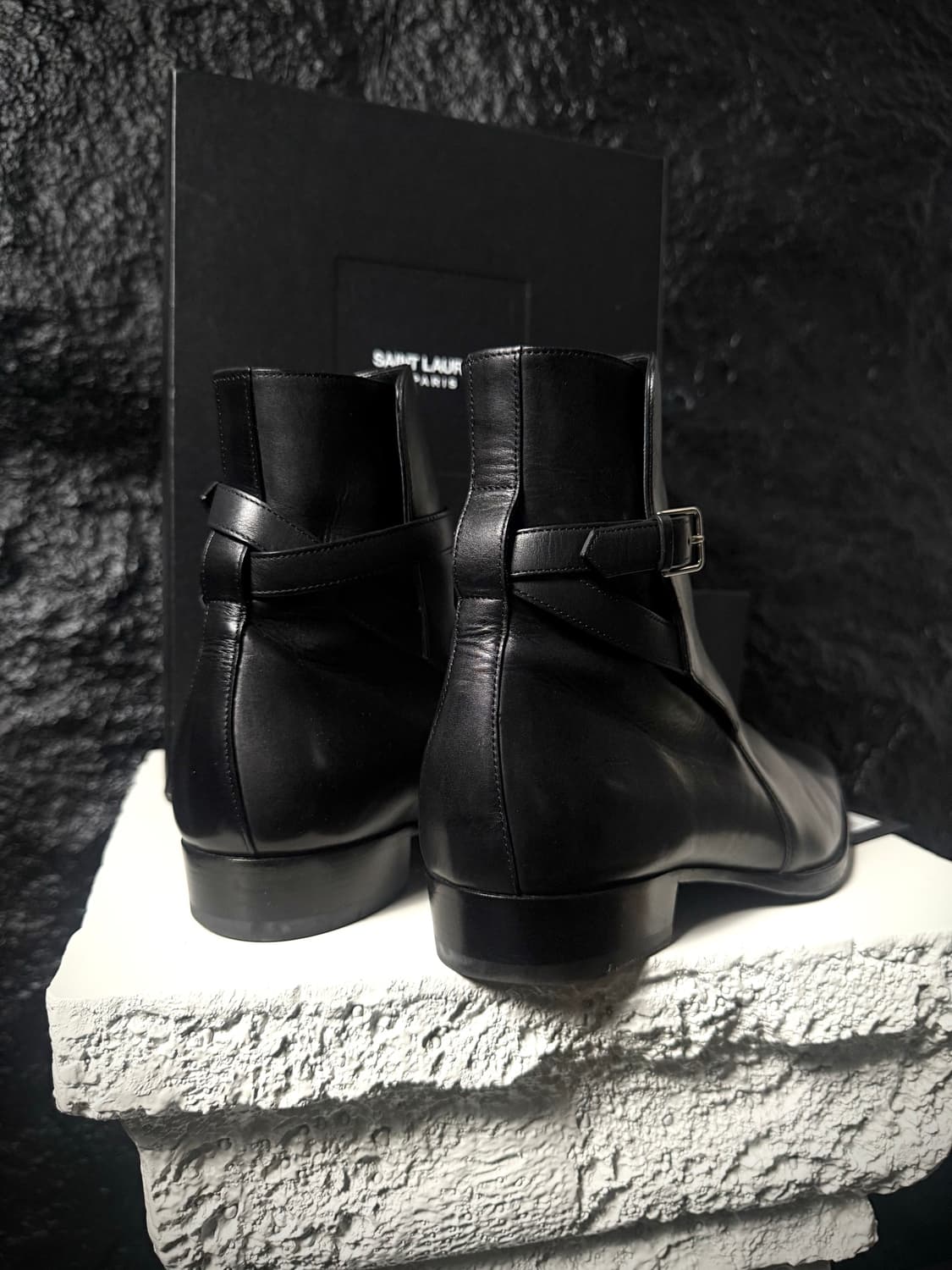 SAINT LAURENT 16fw Jodhpur Leather Boots 상품이미지3