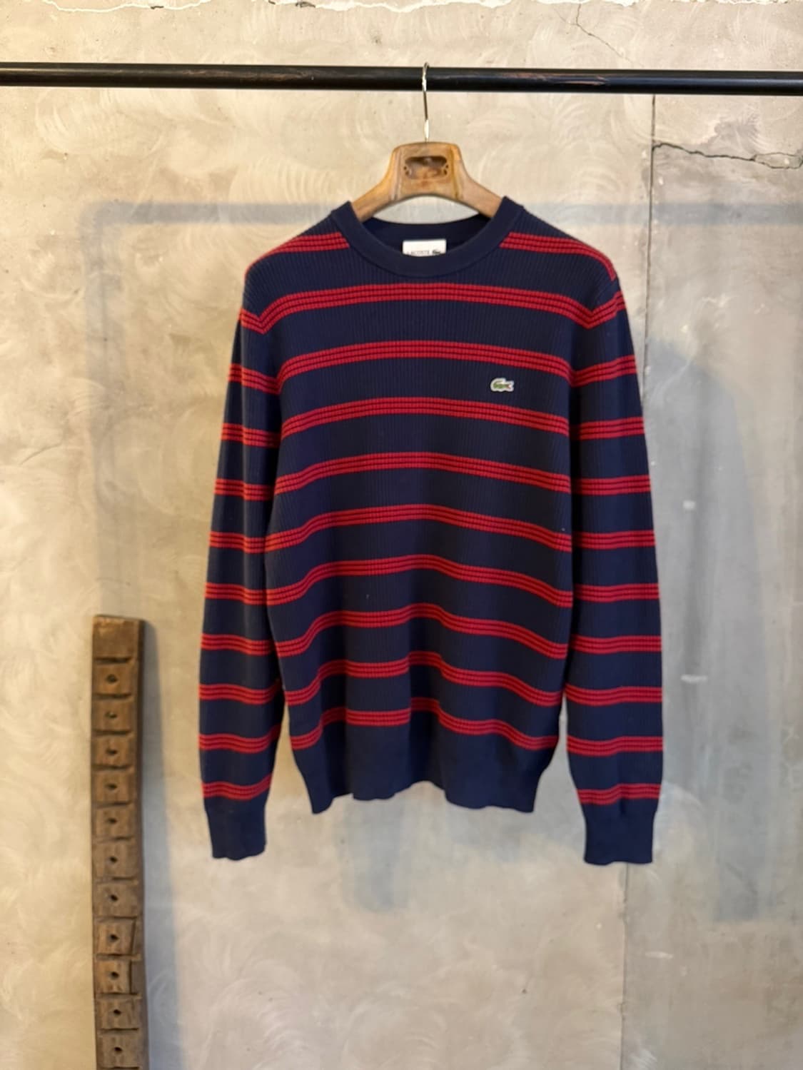 라코스테 스트라이프 니트 100 상품이미지1