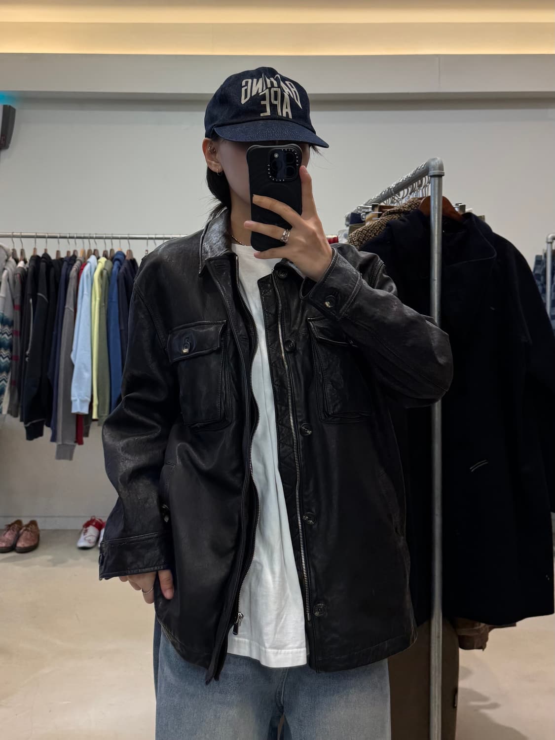 Stra Bler 가죽 자켓 상품이미지6