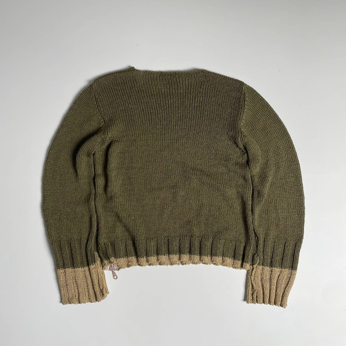 Ogg geral paris 2톤 지퍼 니트 (france)   상품이미지6