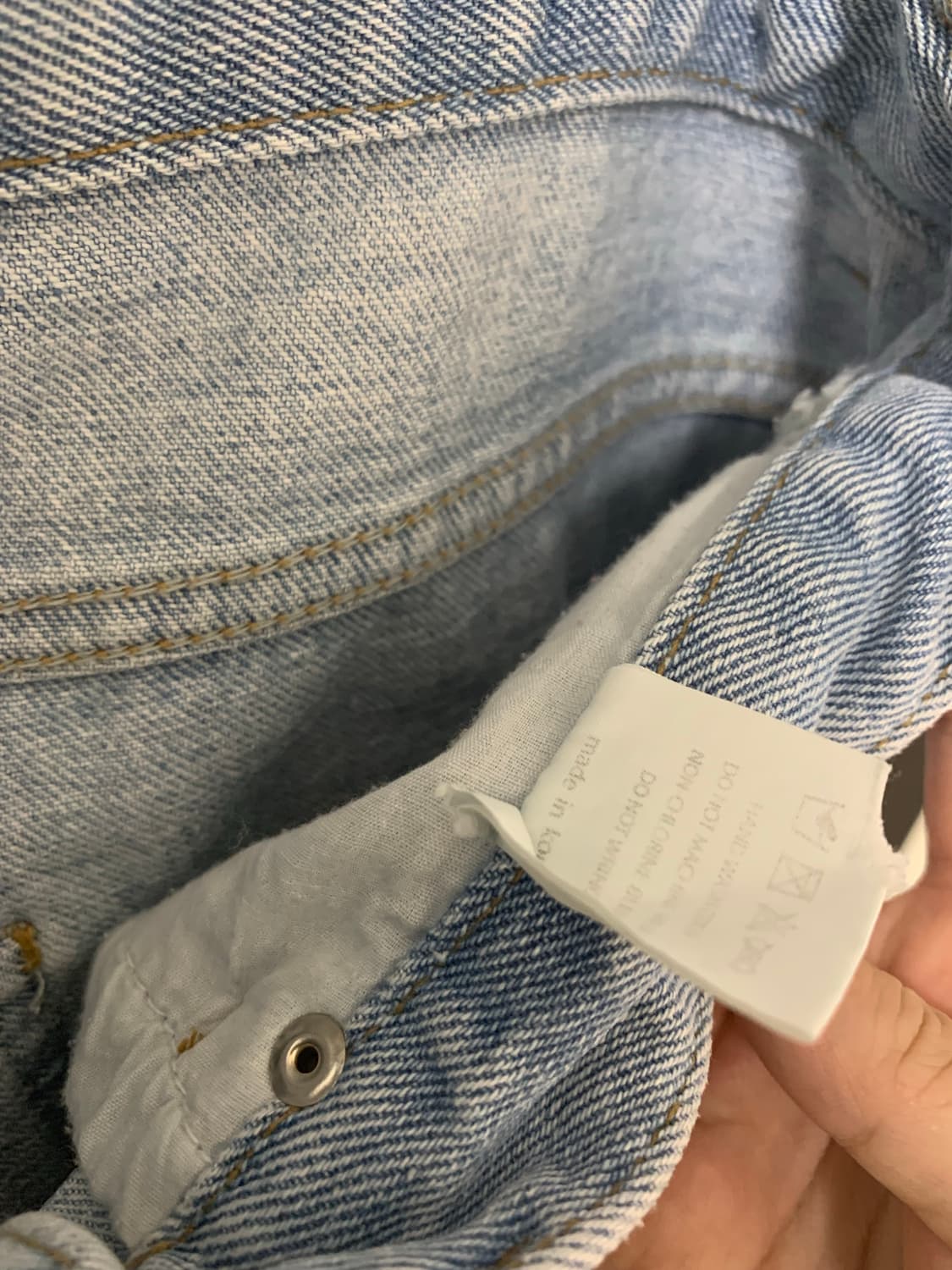 쉬이즈큐트 버디데님 라이트블루 1사이즈 상품이미지4