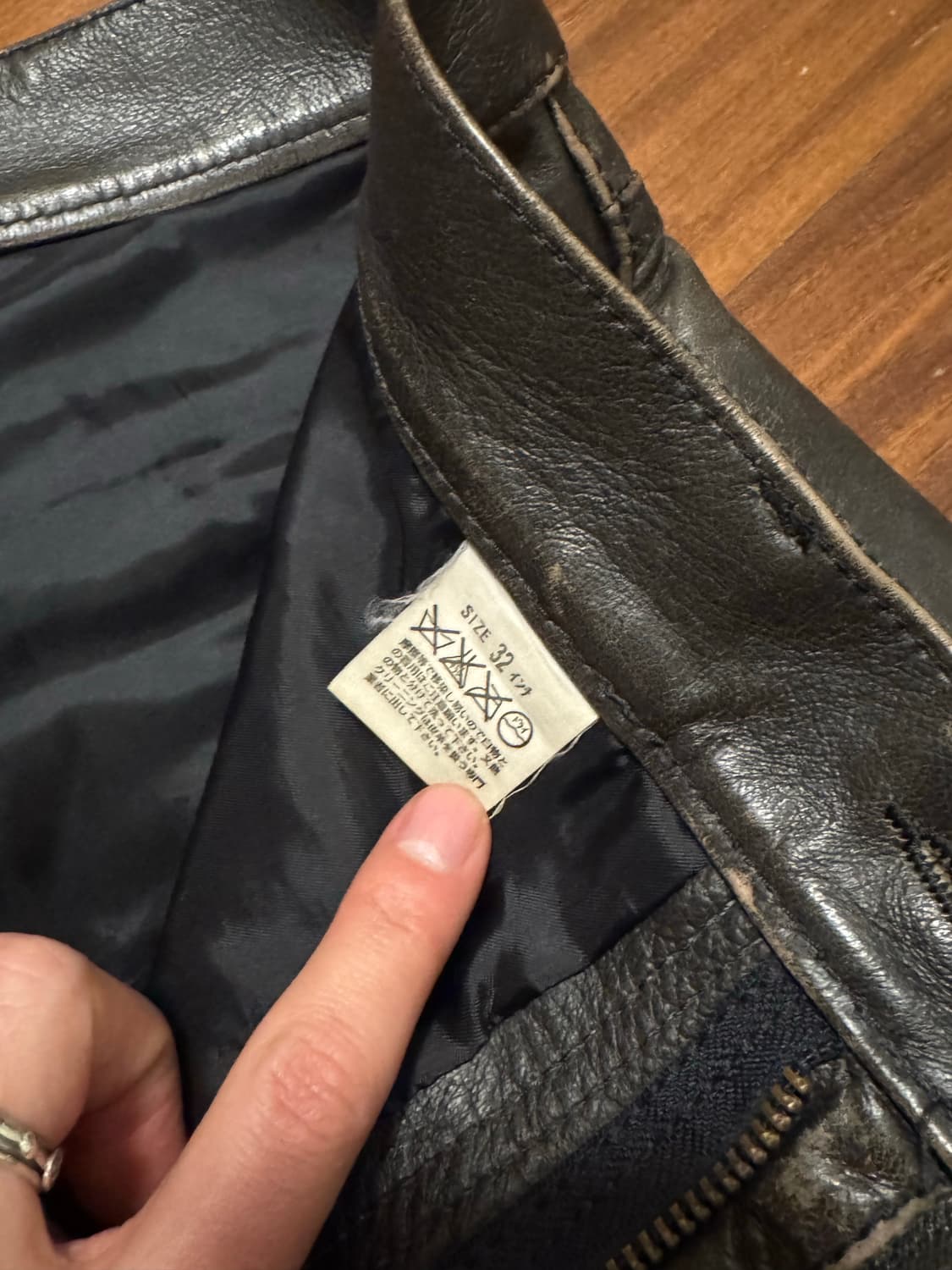 리바이스 505 리얼 소가죽 상품이미지6