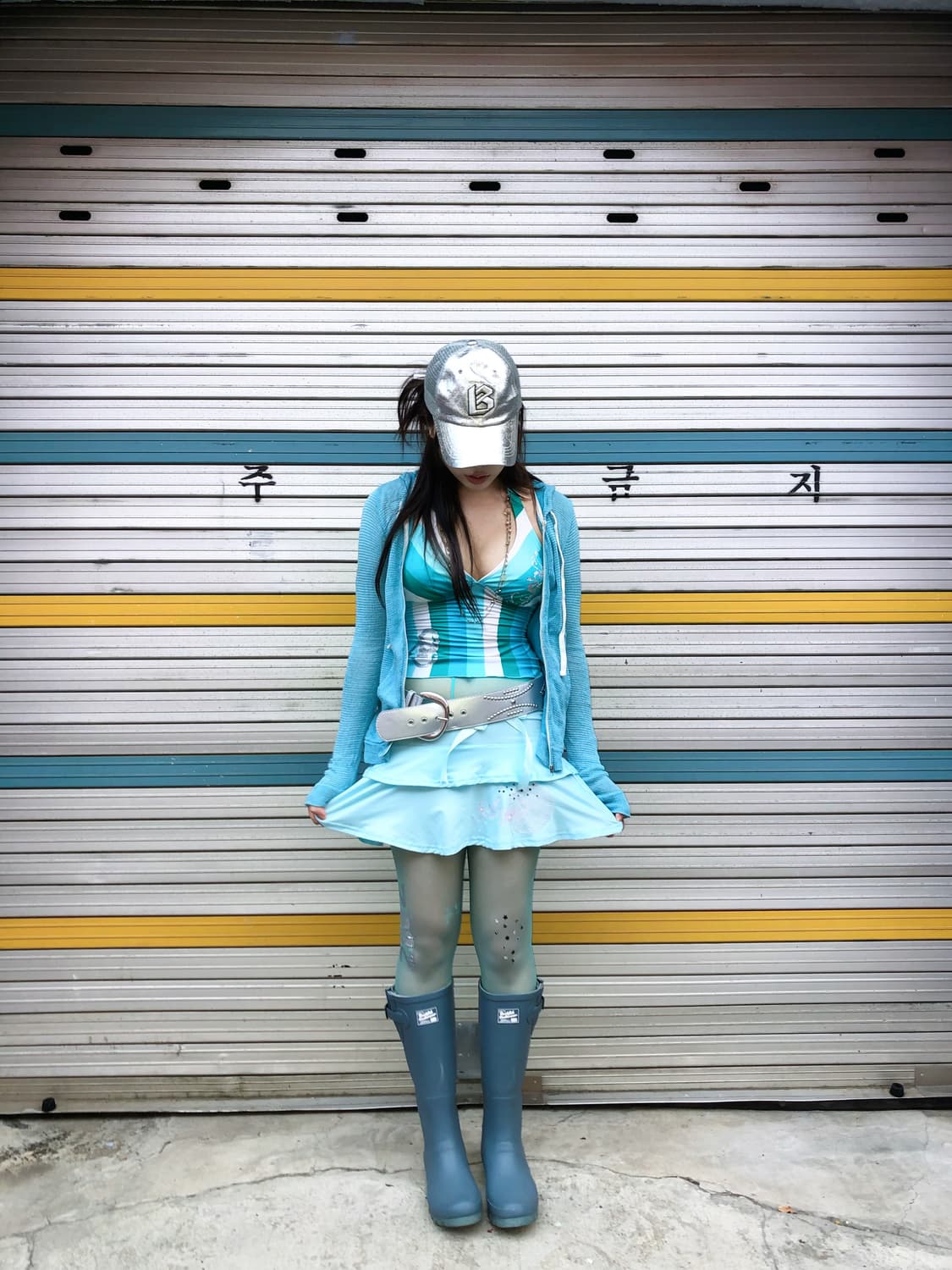 Blue outer 상품이미지1