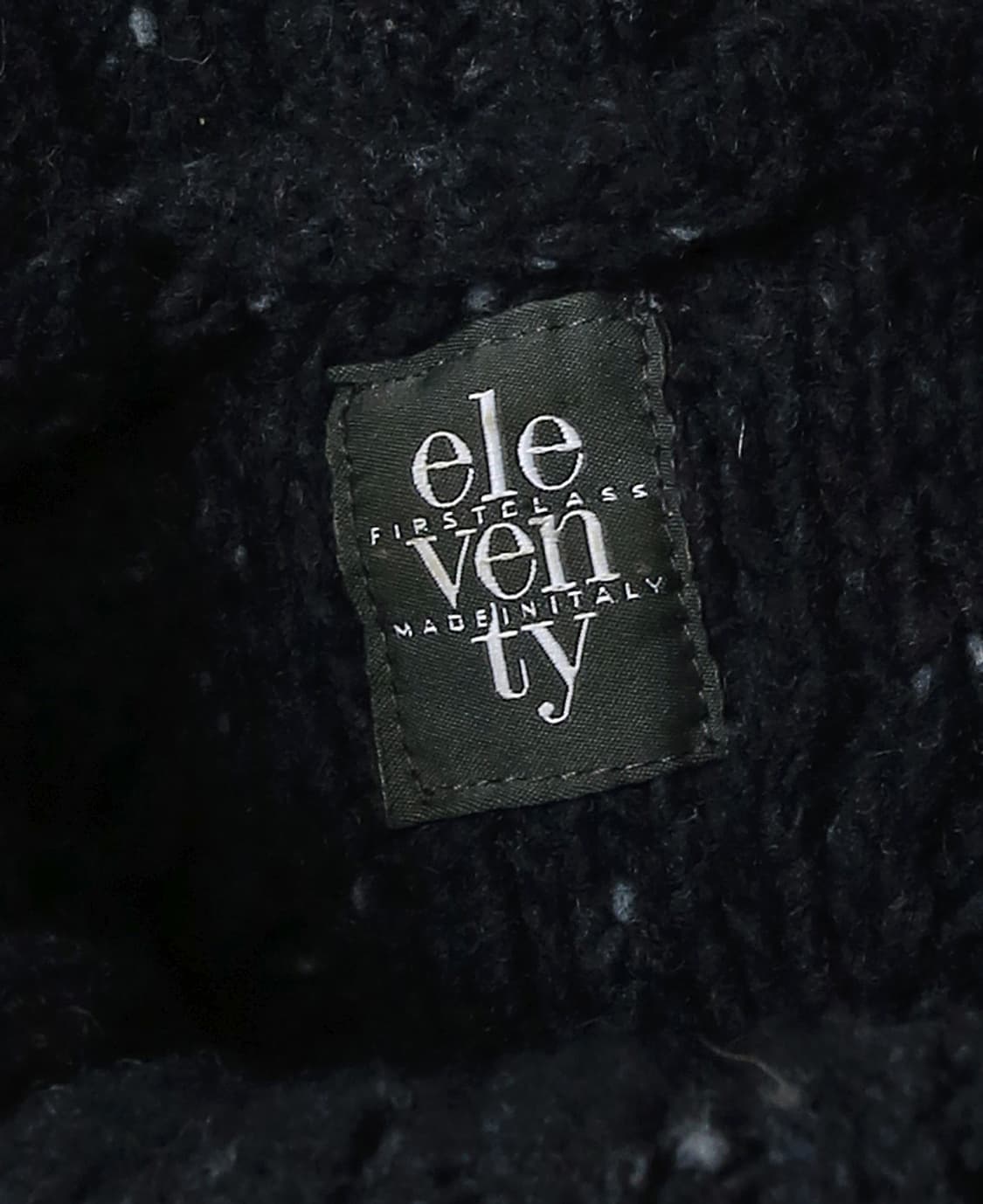 일레븐티 [Eleventy] 네이비 꽈베기 이태리 터틀넥 니트 상품이미지4