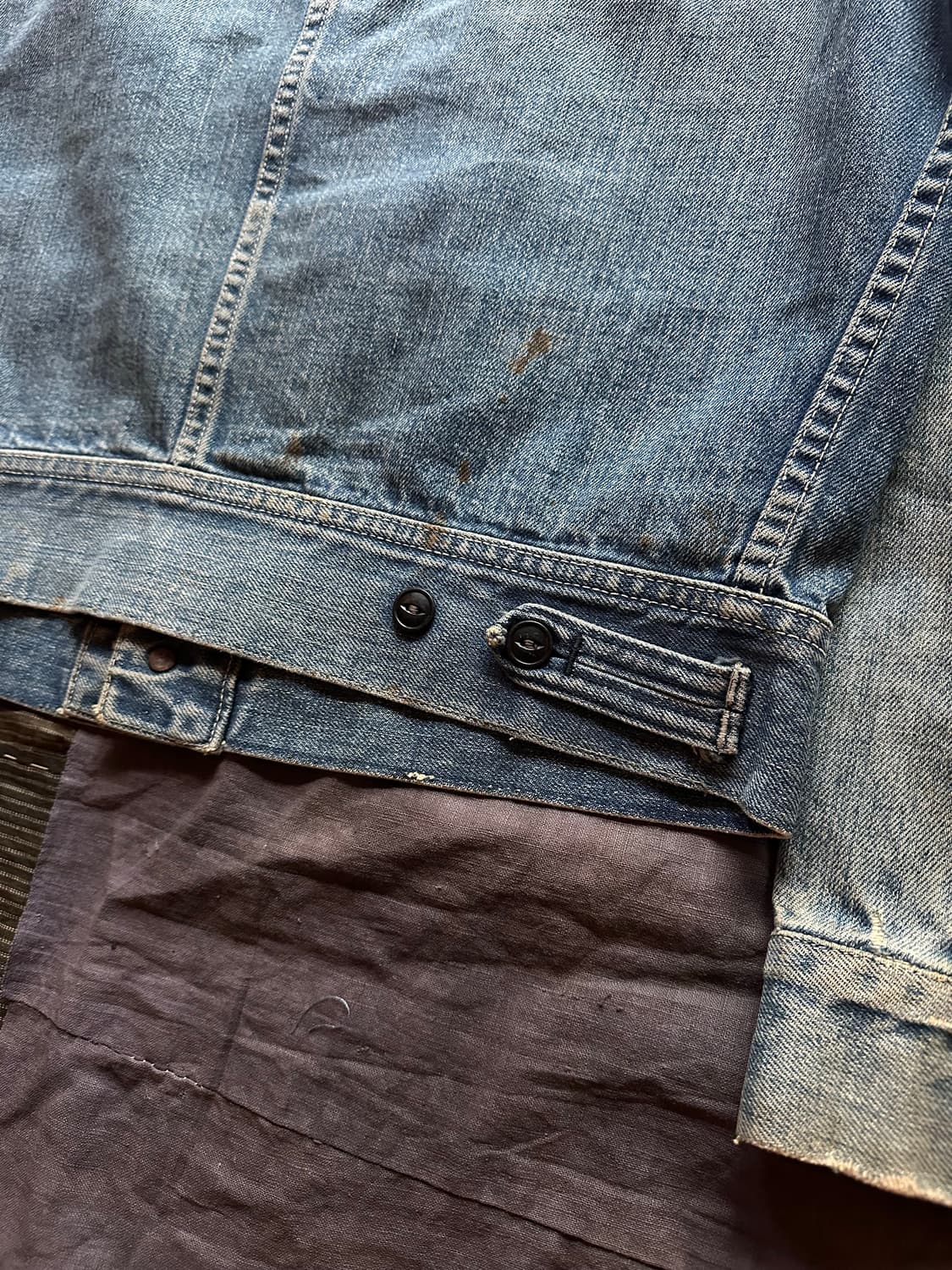 50s 빈티지 Can't Bust'em 2세대 데님자켓 lee 507xx 상품이미지7