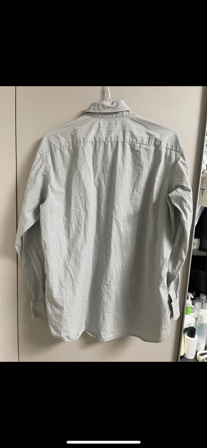 유니클로 u 스트라이프 셔츠 m 상품이미지4