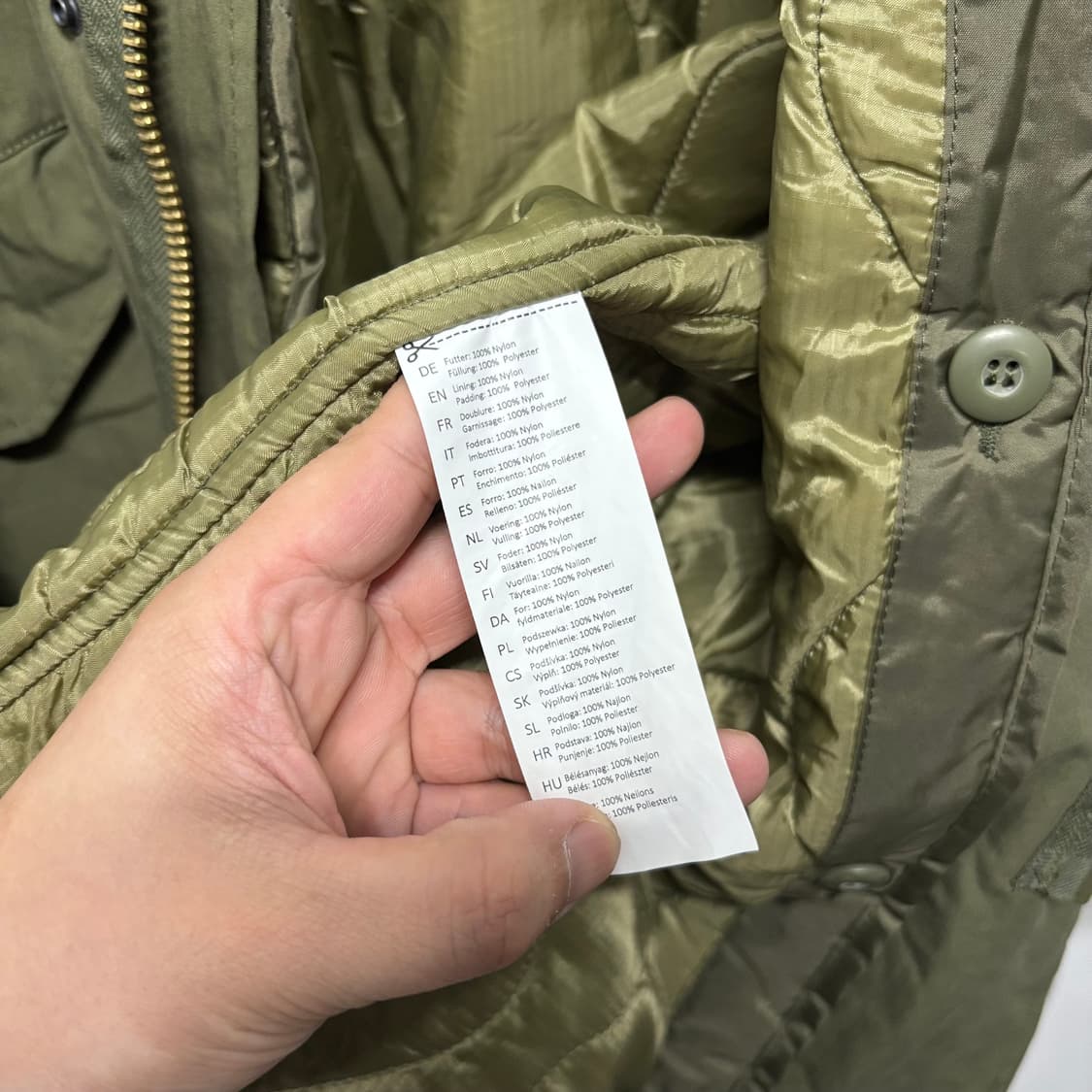 밀텍 m65 피쉬테일 파카  상품이미지5