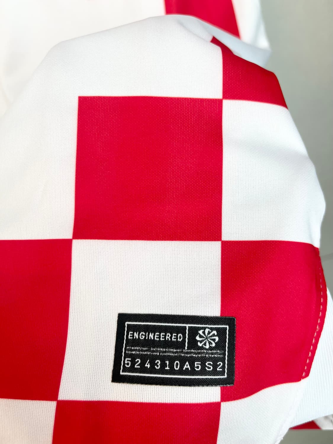 새상품 나이키 22-23 크로아티아 홈 유니폼 [M] 상품이미지7