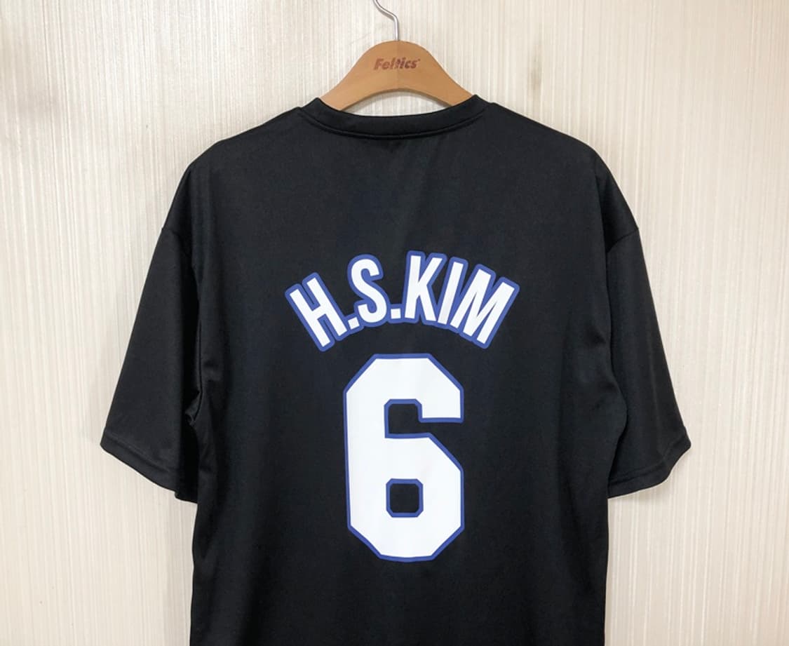 아이디얼포맨X김혜성 한정 코멧킴 플레이어티셔츠 F #6 상품이미지9