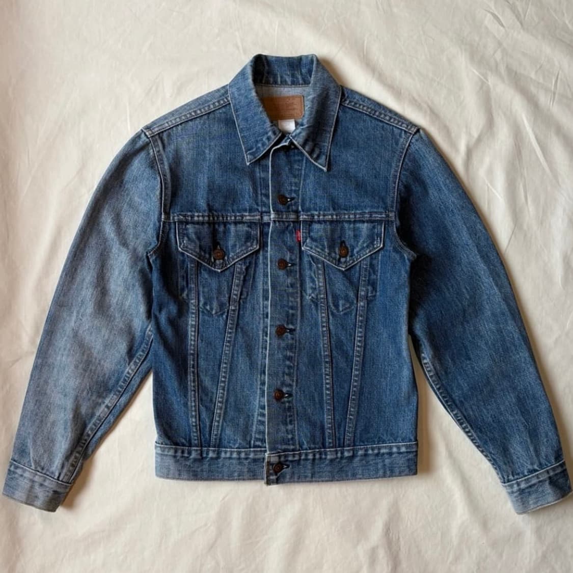 (34 /W 44반) 70s USA 3rd Levis Trucker JK 상품이미지1
