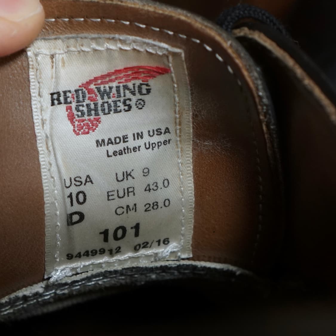 레드윙 포스트맨 101 더비슈즈 상품이미지10