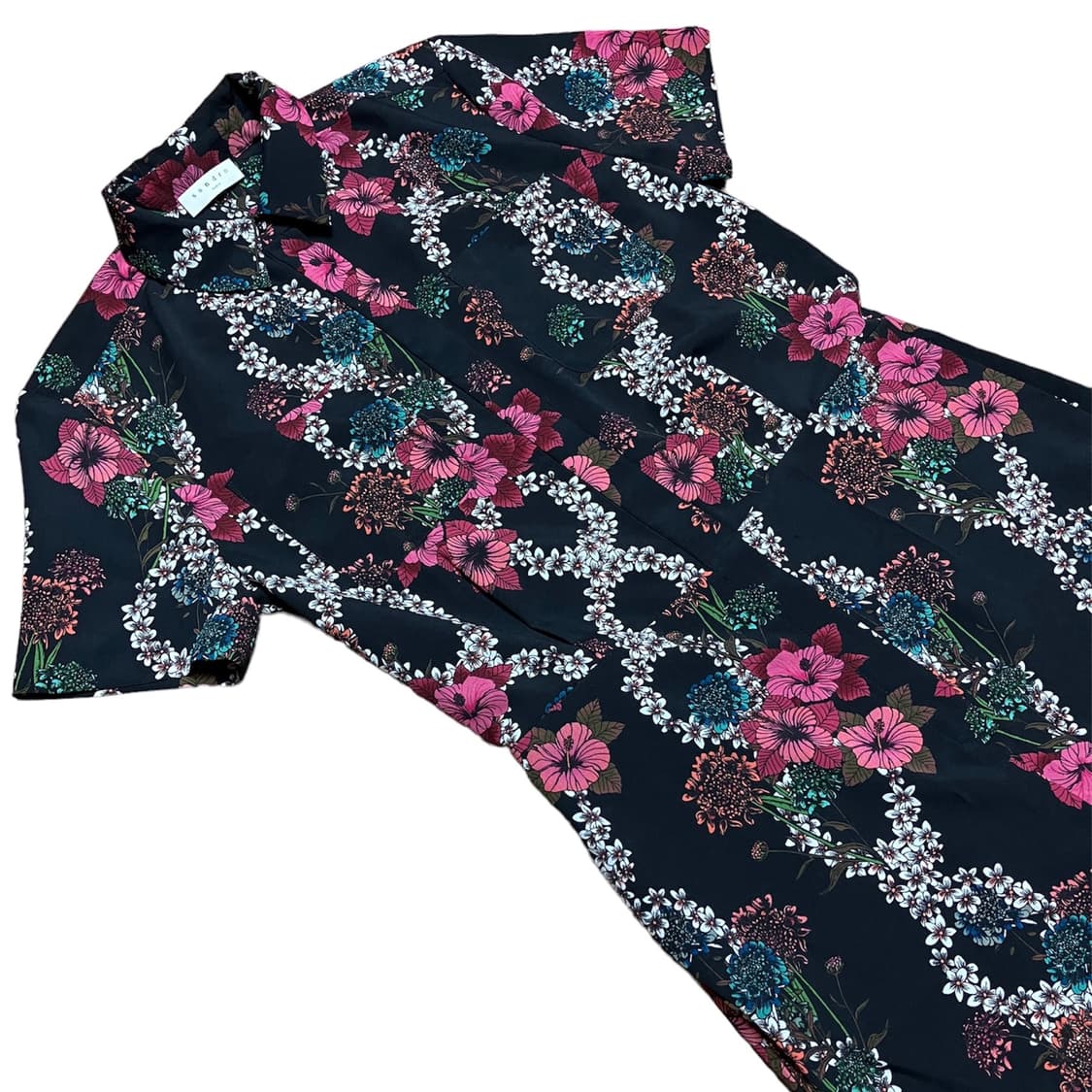 20SS 산드로 플라워 프린팅 점프슈트 상품이미지3