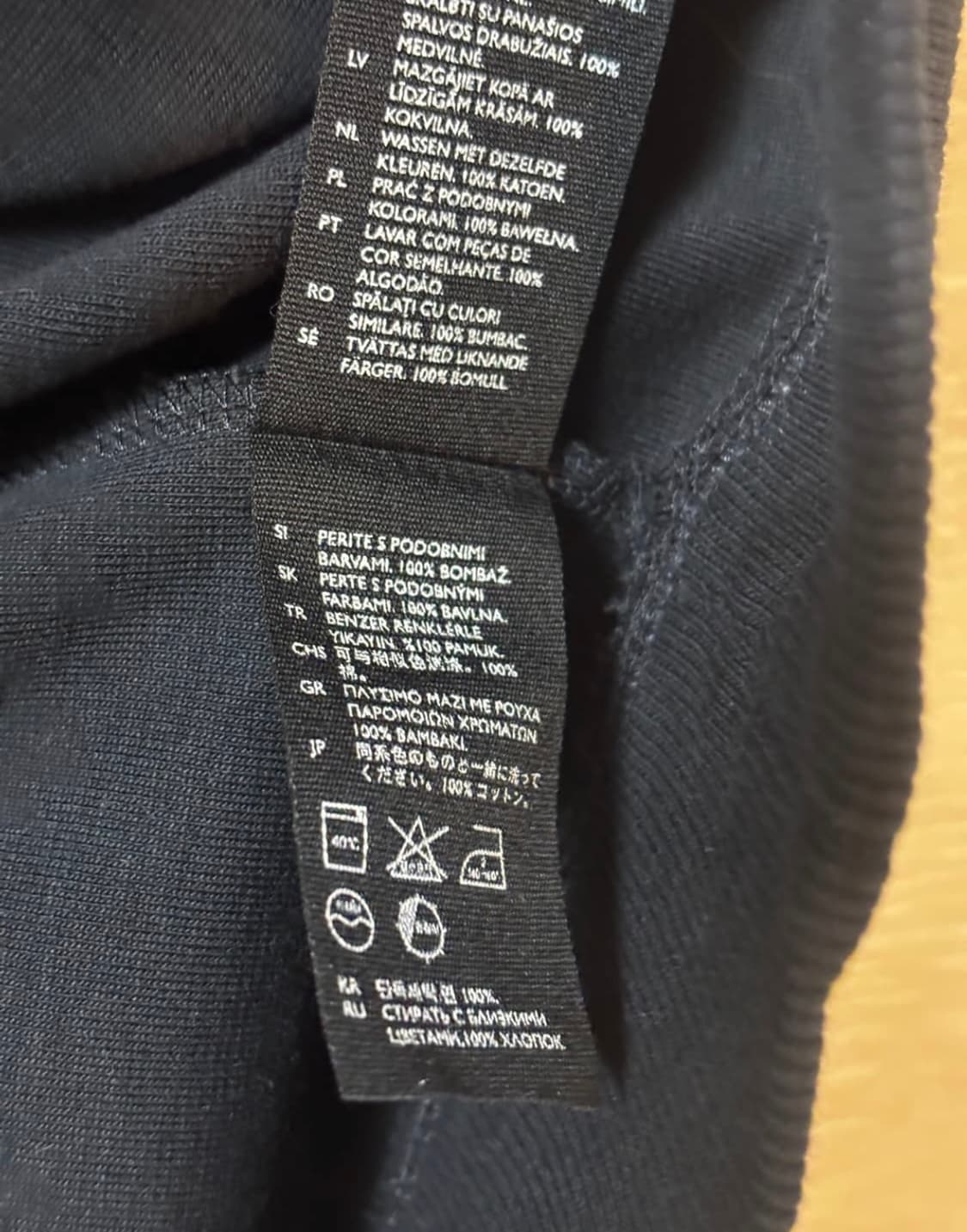 (S급) 코스 네이비 하프 집업 스웨트 셔츠 상품이미지5