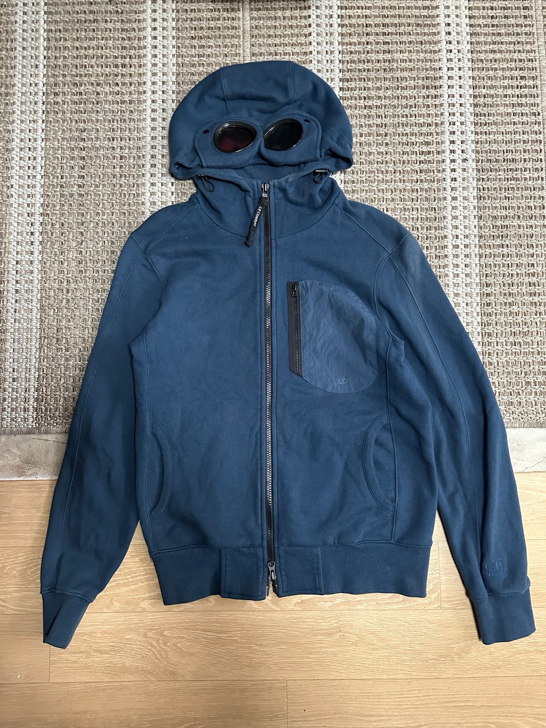 씨피컴퍼니 고글 후드집업 95 정품 상품이미지1