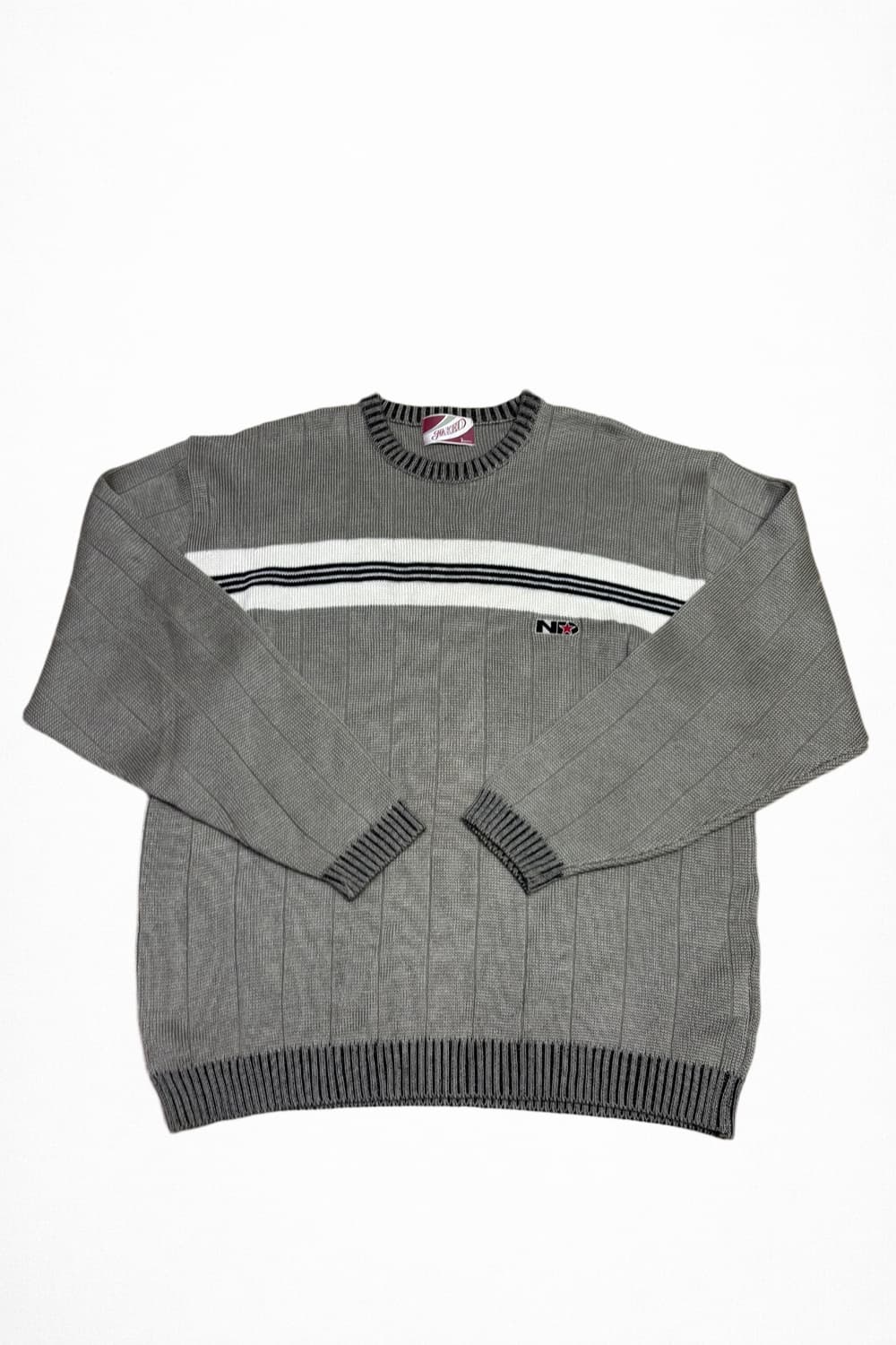 Naked Japan 스트라이프 니트 스웨터 상품이미지1