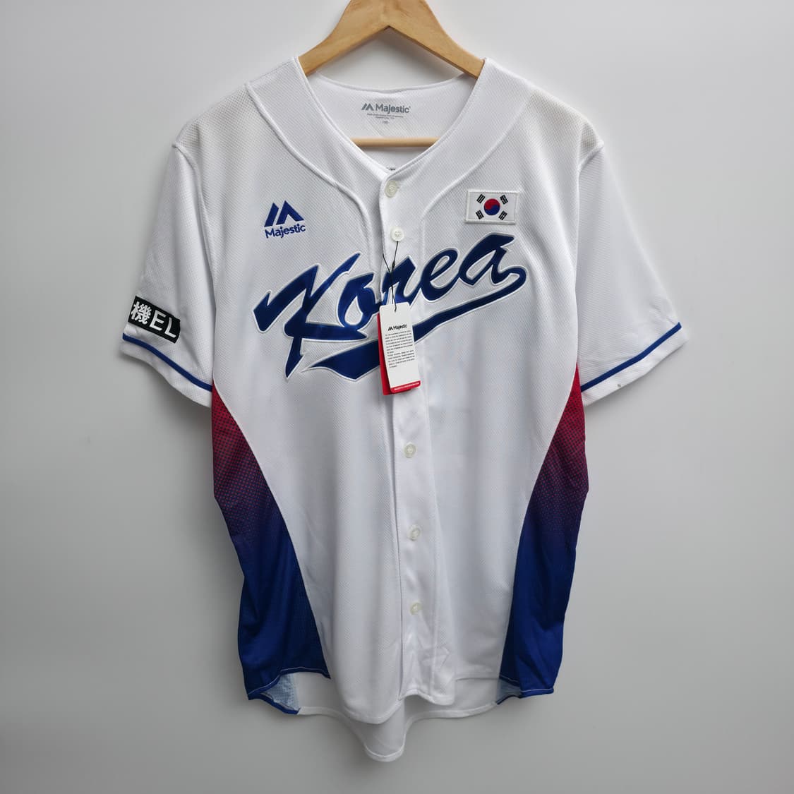[L] 새상품 마제스틱 국대 야구 유니폼 상품이미지1