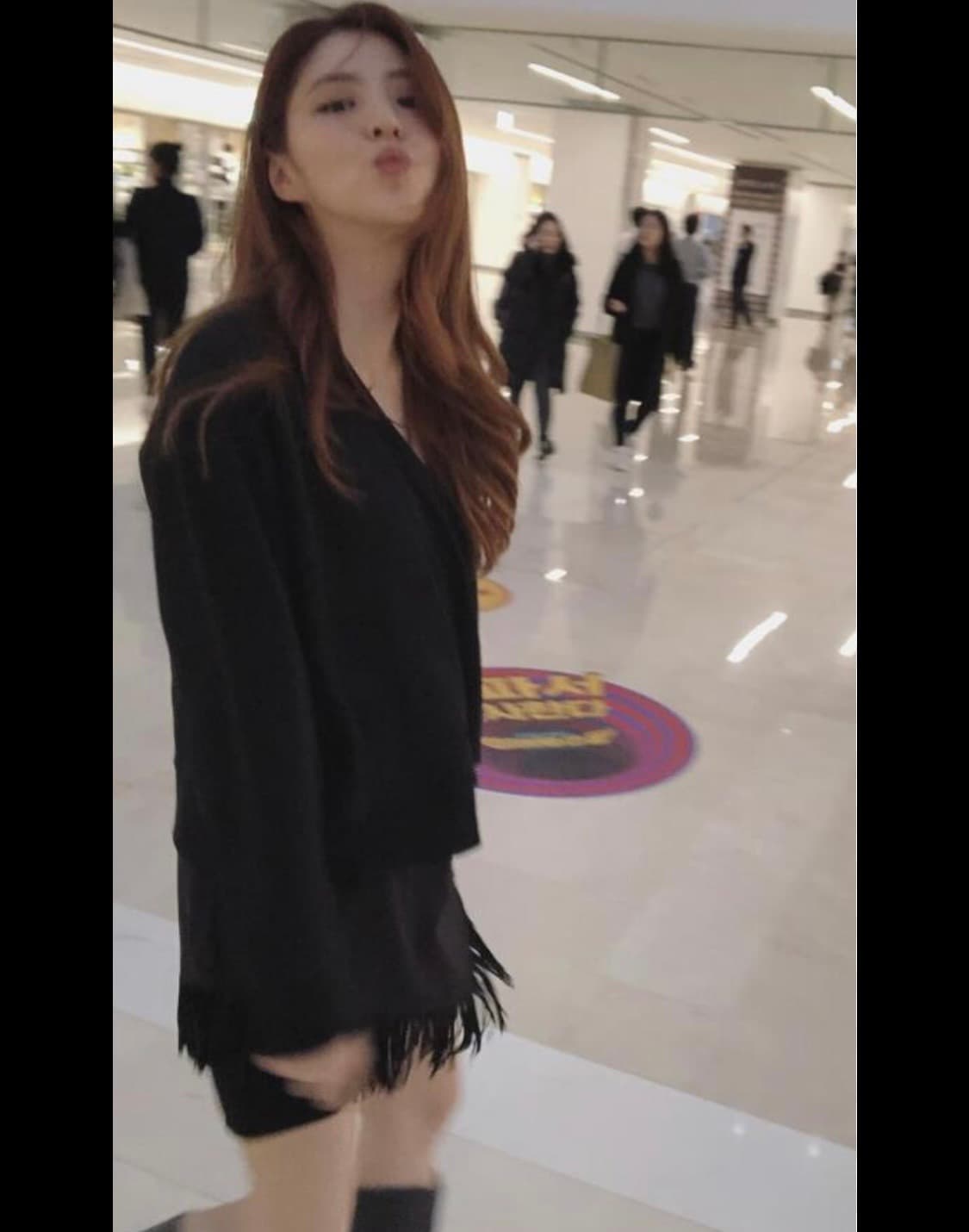 (한소희 착용) scape 프릴 원피스 상품이미지1