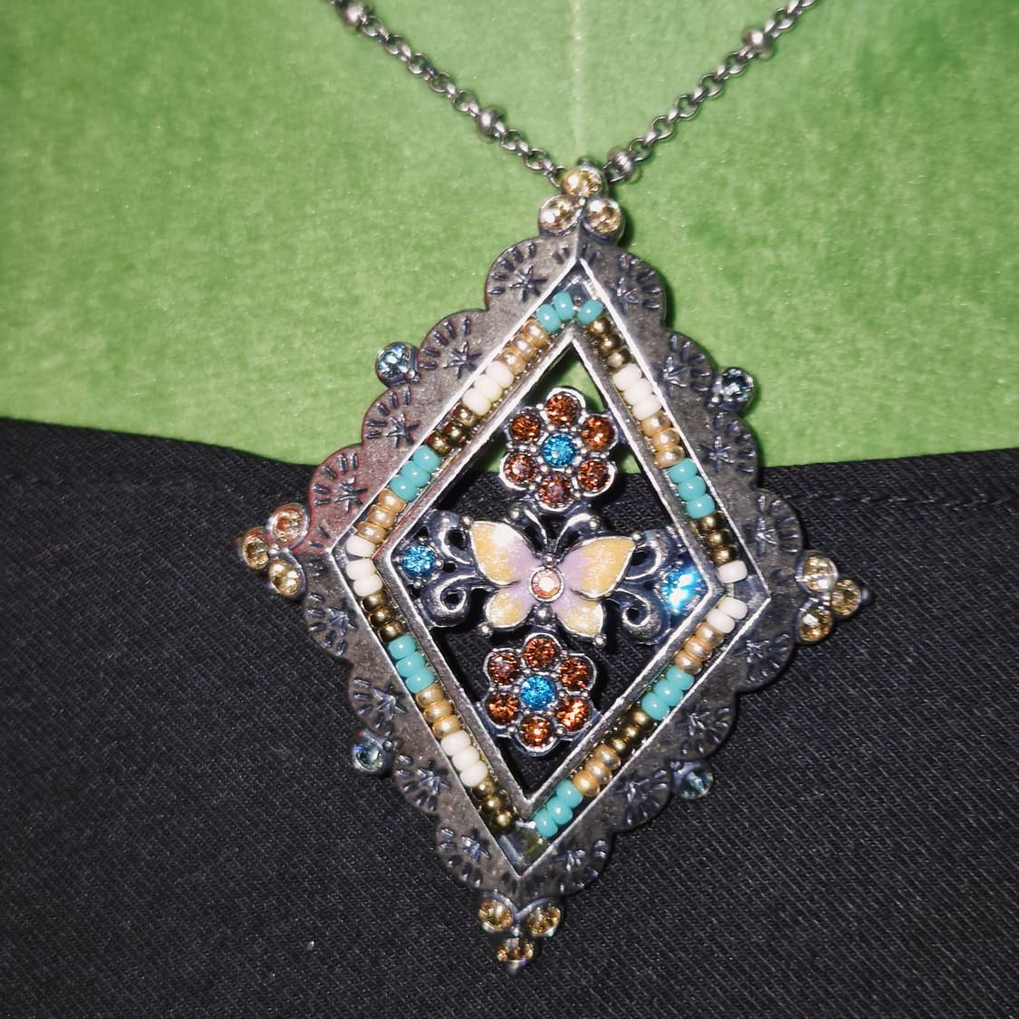 00s 안나수이 보헤미안 빅 다이아 목걸이 상품이미지9