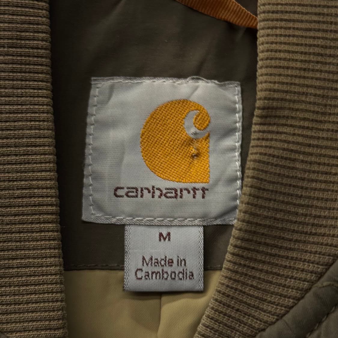 carhartt 칼하트 퀼팅 베스트 퀄팅 워크 웨어 자켓 상품이미지5