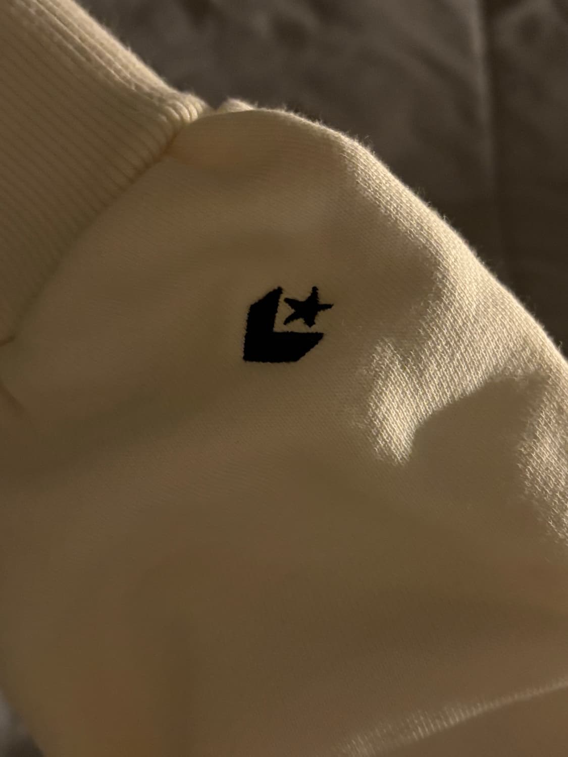 컨버스 아이보리 후드티 상품이미지3