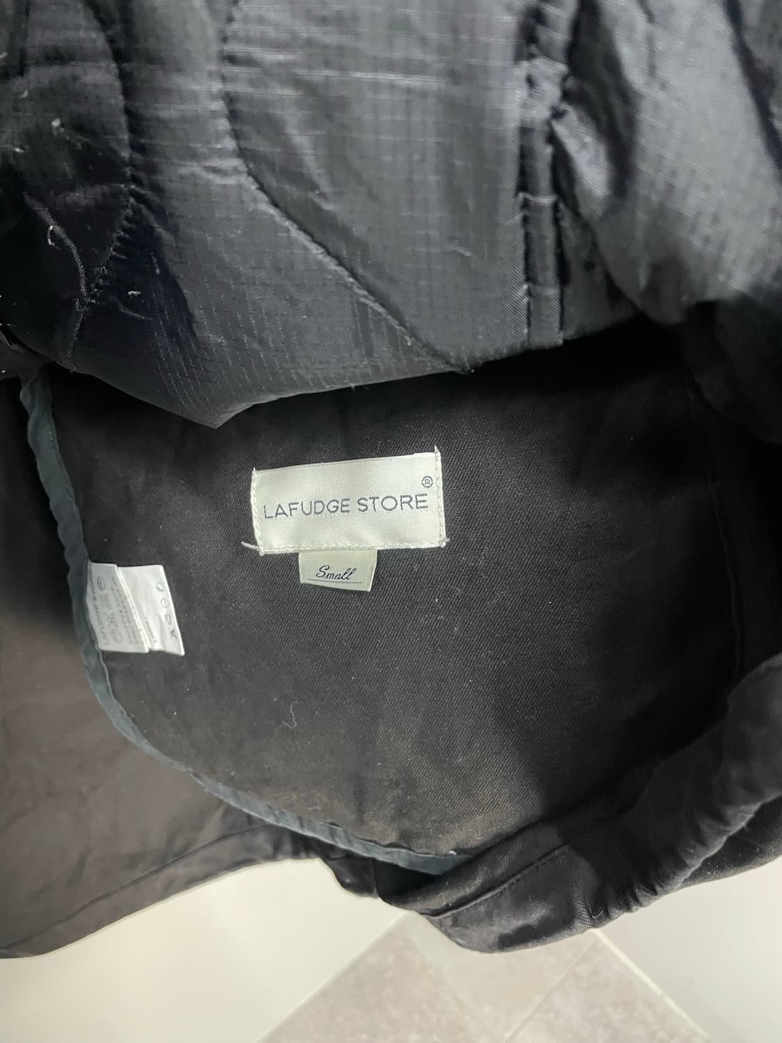 라퍼지스토어 블랙 피쉬테일 파카 H1867 상품이미지5