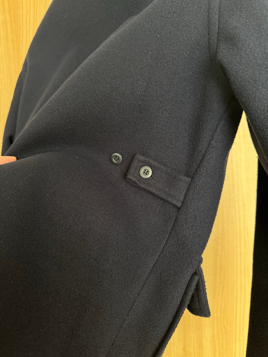 네이비 숏코트 판매합니다. (국내 브랜드) 상품이미지3