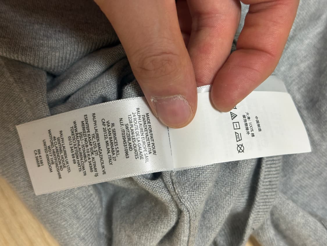 L) 79,000원 폴로 랄프로렌 코튼 롱슬리브 상품이미지7