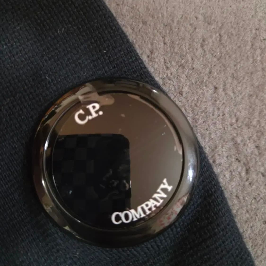 백화점택 CP컴퍼니 렌즈 코튼 니트 XL 블랙 상품이미지4