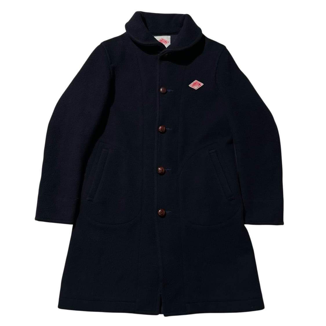 단톤 울 못사 코트 네이비 상품이미지1