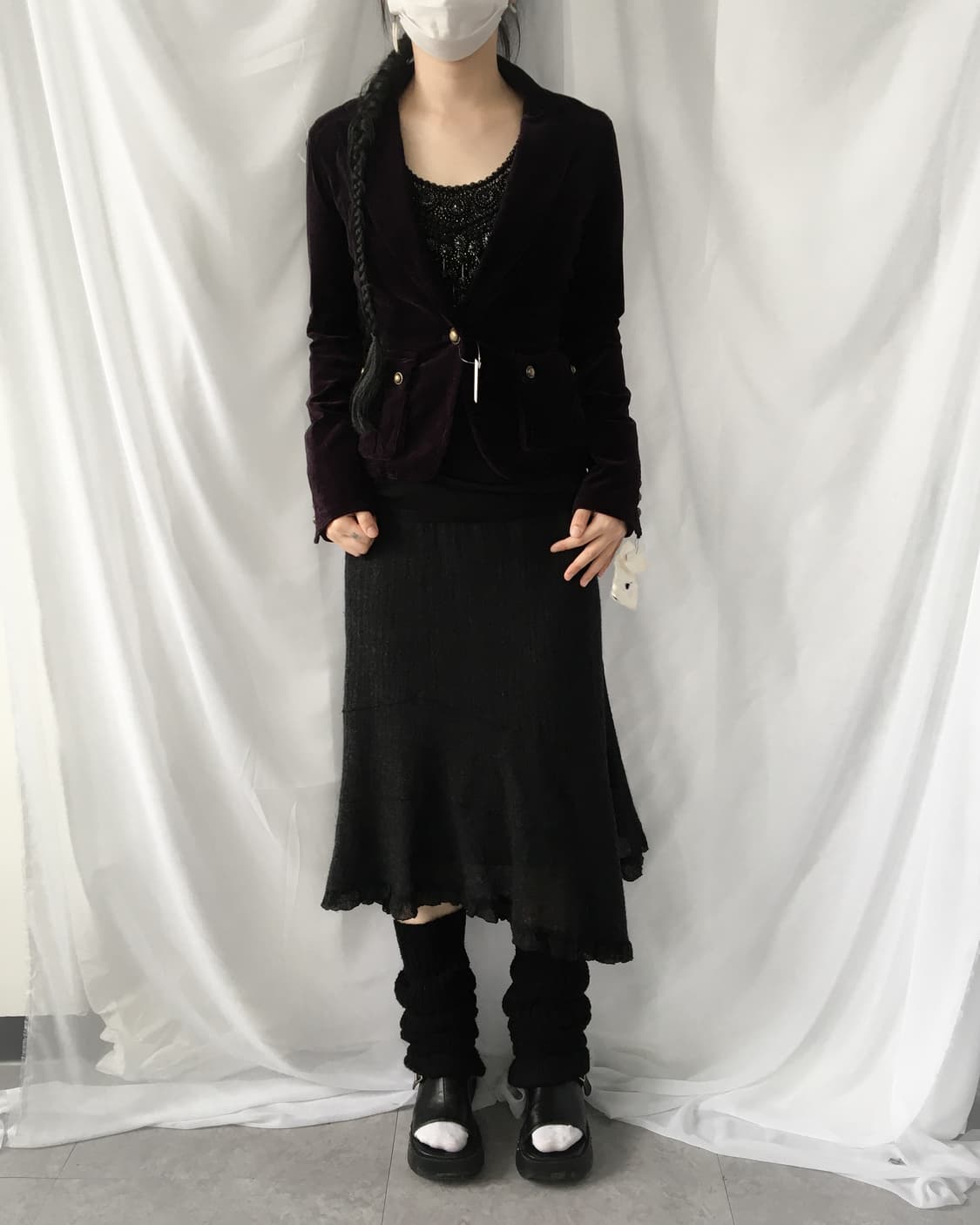 Velvet jacket 상품이미지1