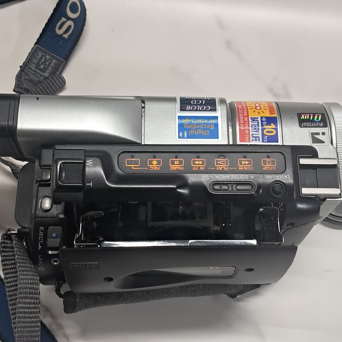 하자있음) 소니 핸디캠 8mm DCR-TRV110 빈티지 캠코더 상품이미지6