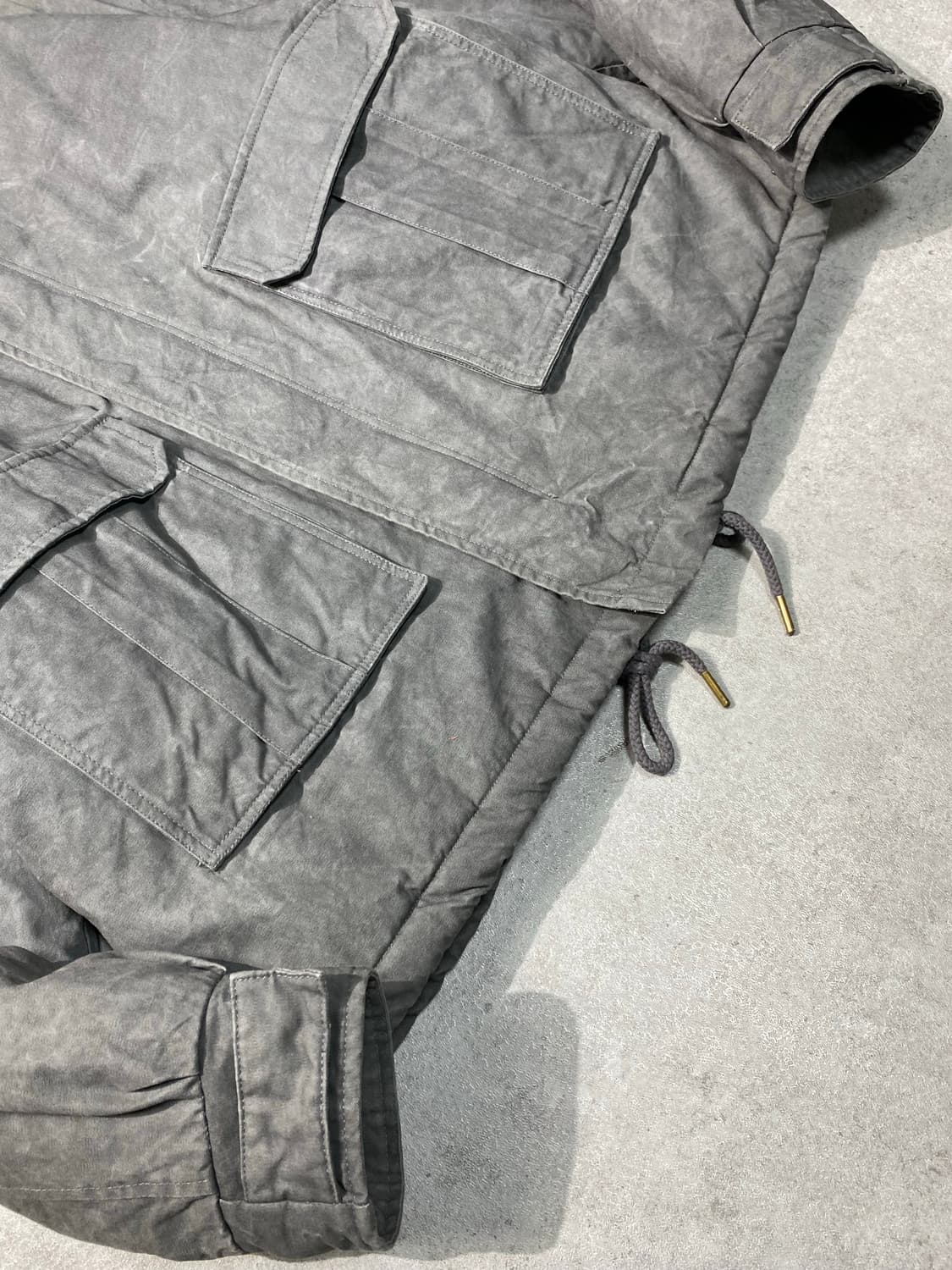 [L] Hooves 후브스 가먼츠워시드 패디드 자켓 상품이미지3