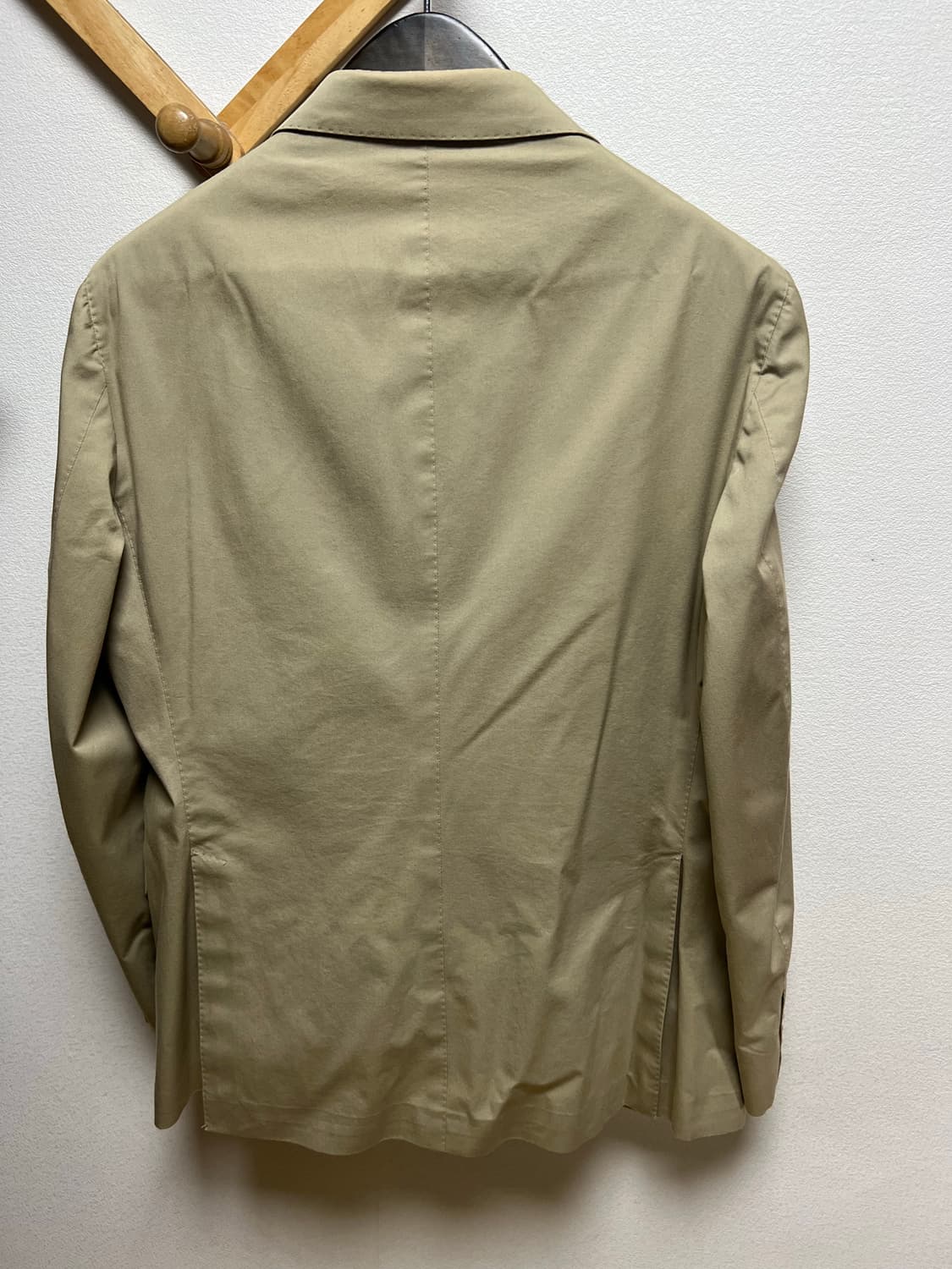 카루소 코튼 베이지 수트 셋업 50사이즈 상품이미지2