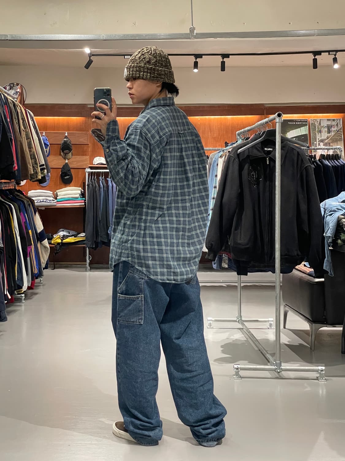 울리치 체크 셔츠 상품이미지5