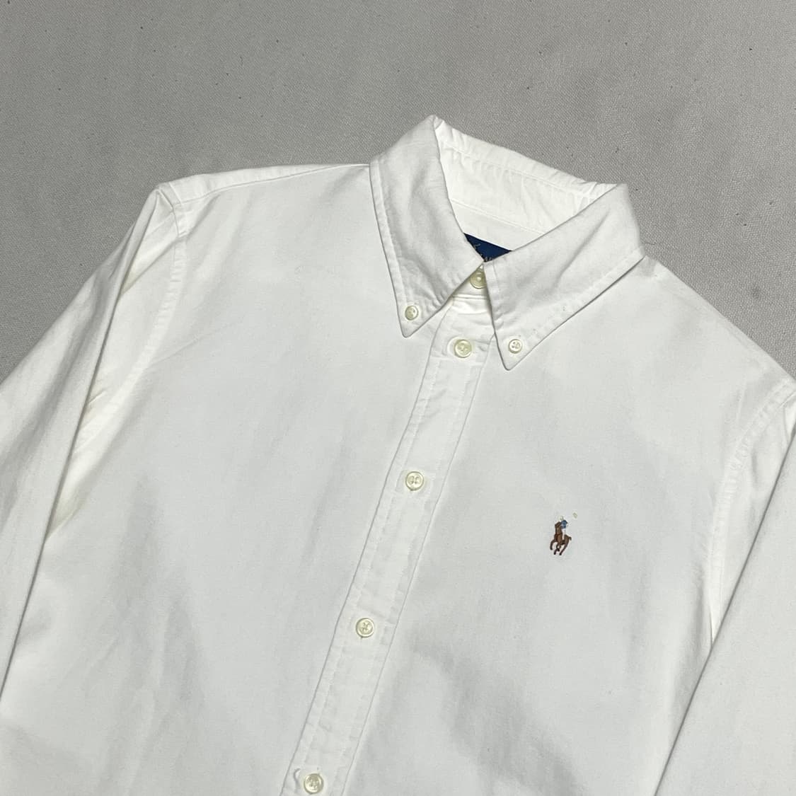 M 폴로랄프로렌 슬림핏 화이트 셔츠 상품이미지1