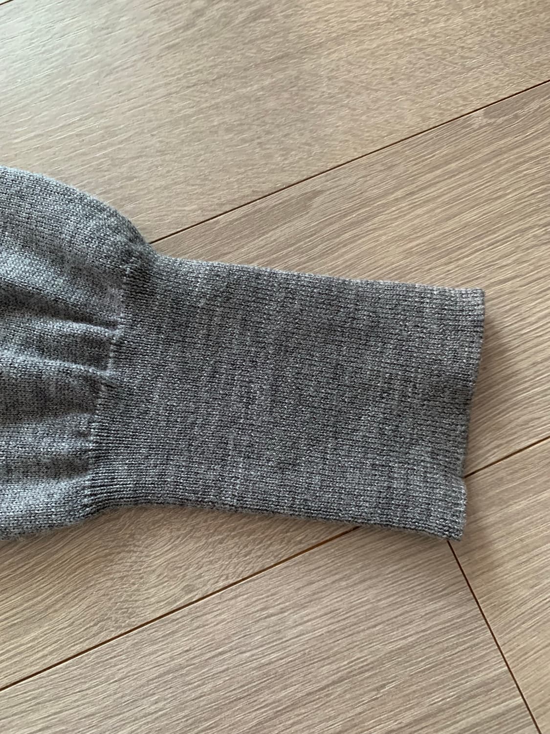 볼란테 VOLANTE 남성 울 카라니트 그레이 상품이미지6