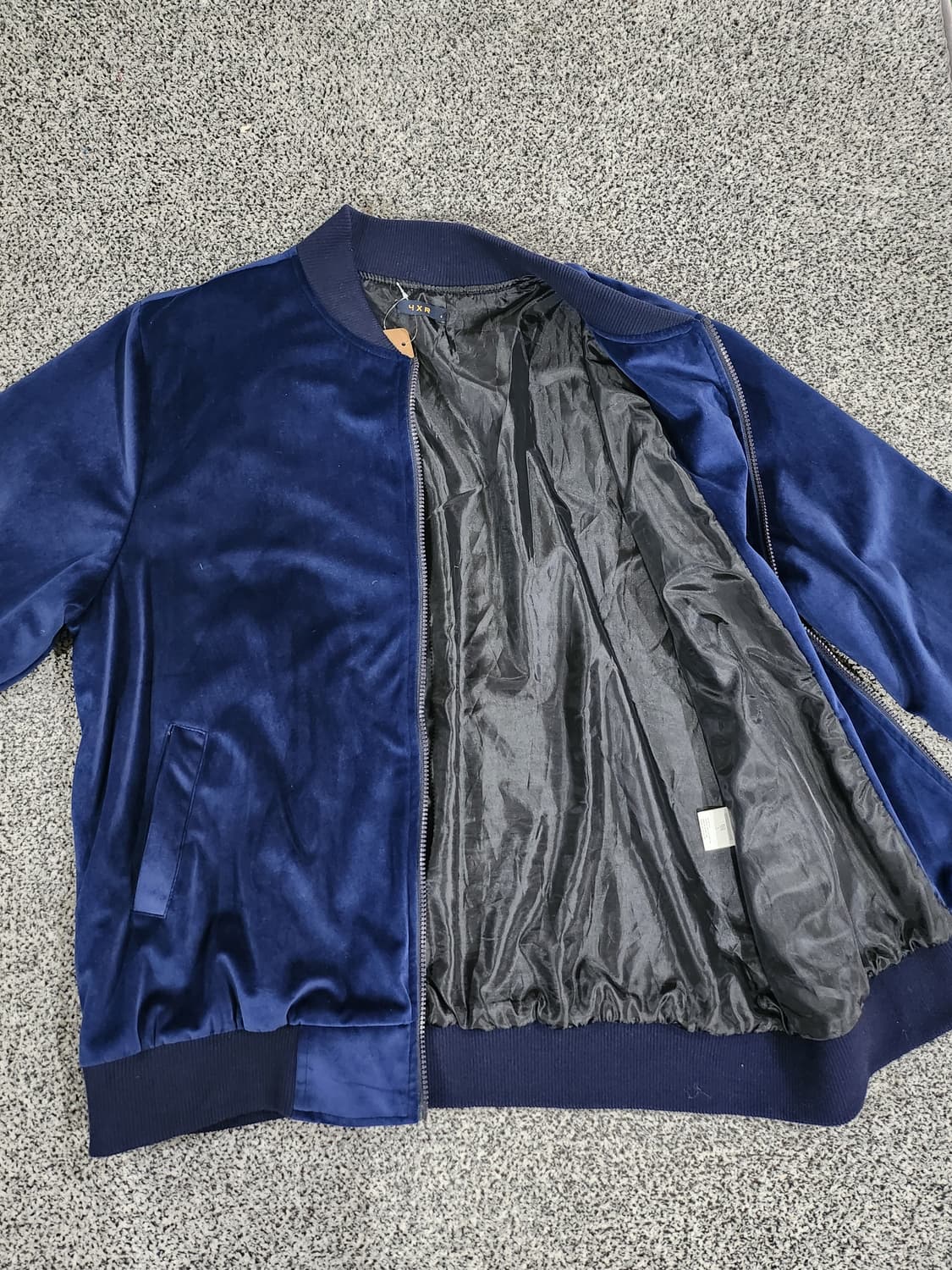 벨벳 보머 재킷  상품이미지3