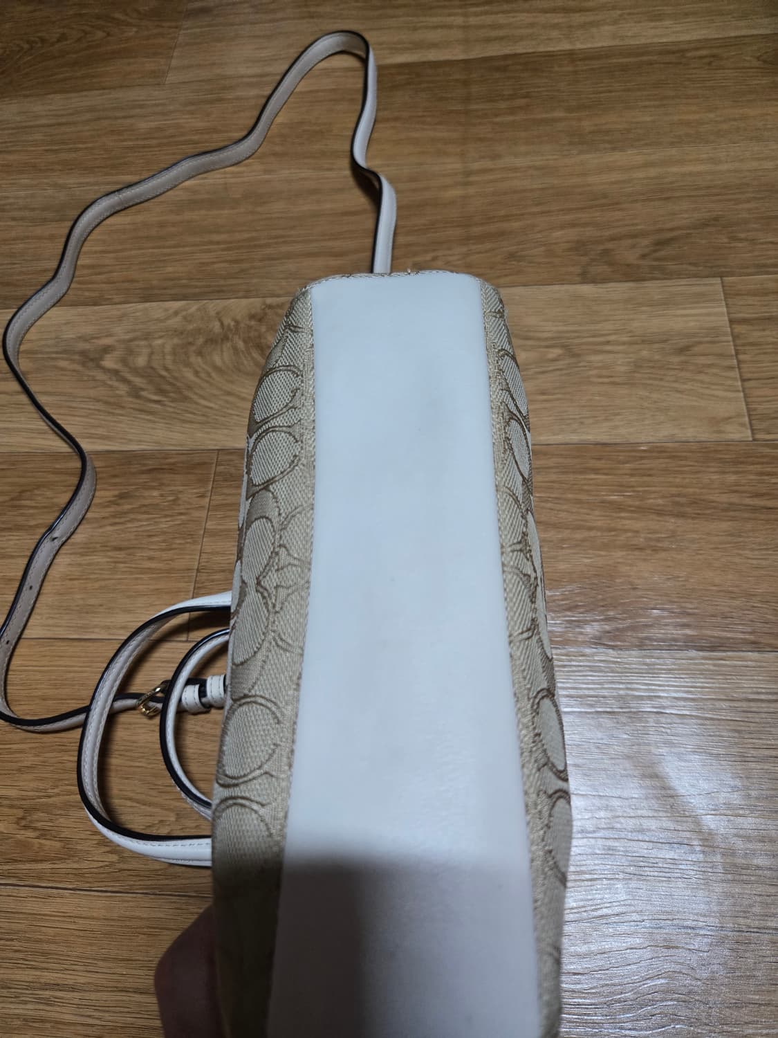 코치 토트백 시그니처 베이지 크로스백.토트백 상품이미지7