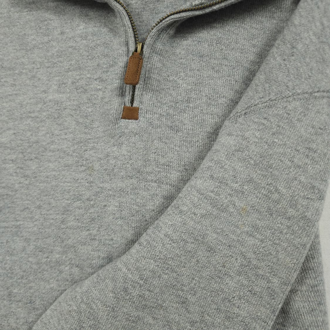 L(100) 폴로 랄프로렌 반집업니트 그레이 상품이미지6