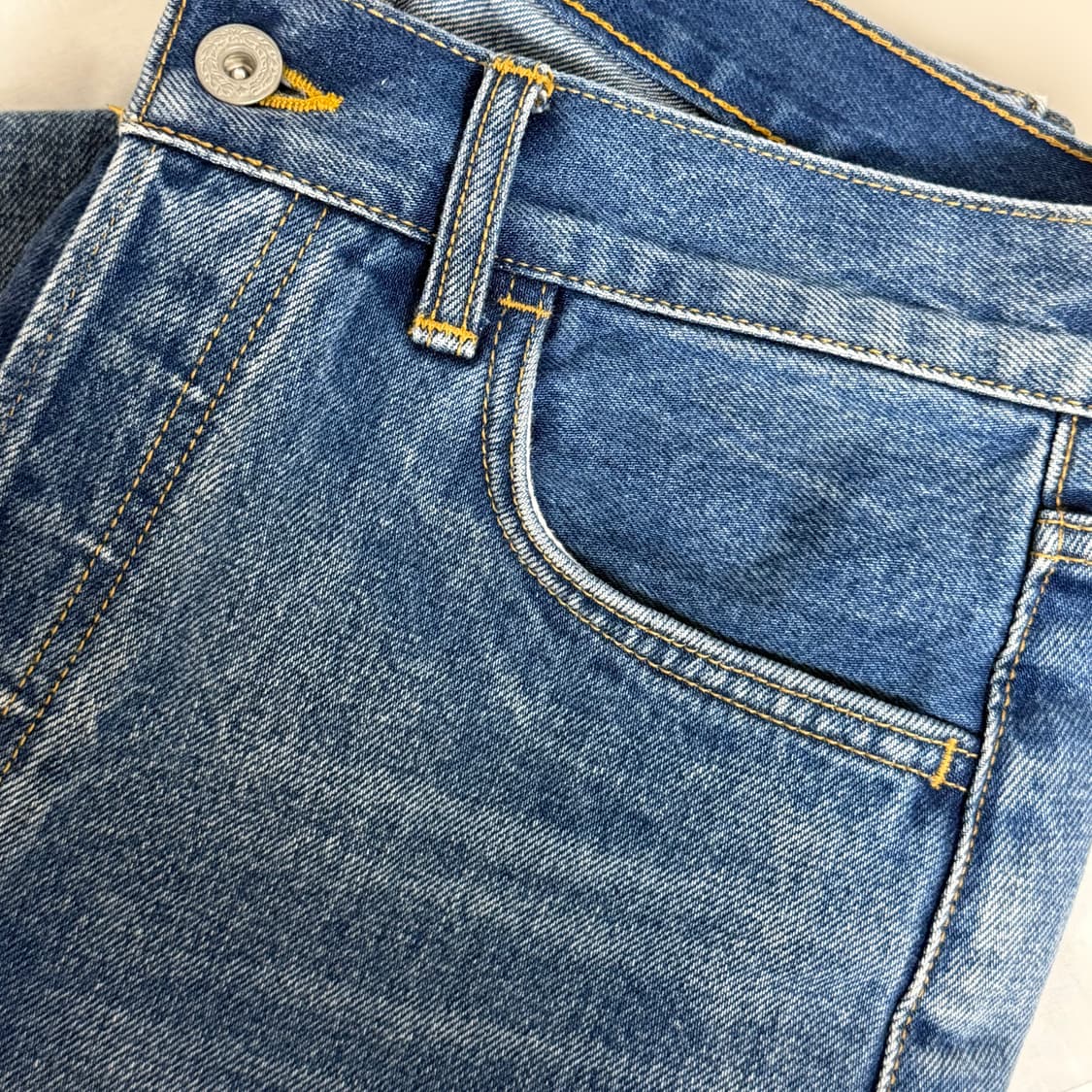 [30] mer bleu foncé - SE fit 데님 상품이미지6