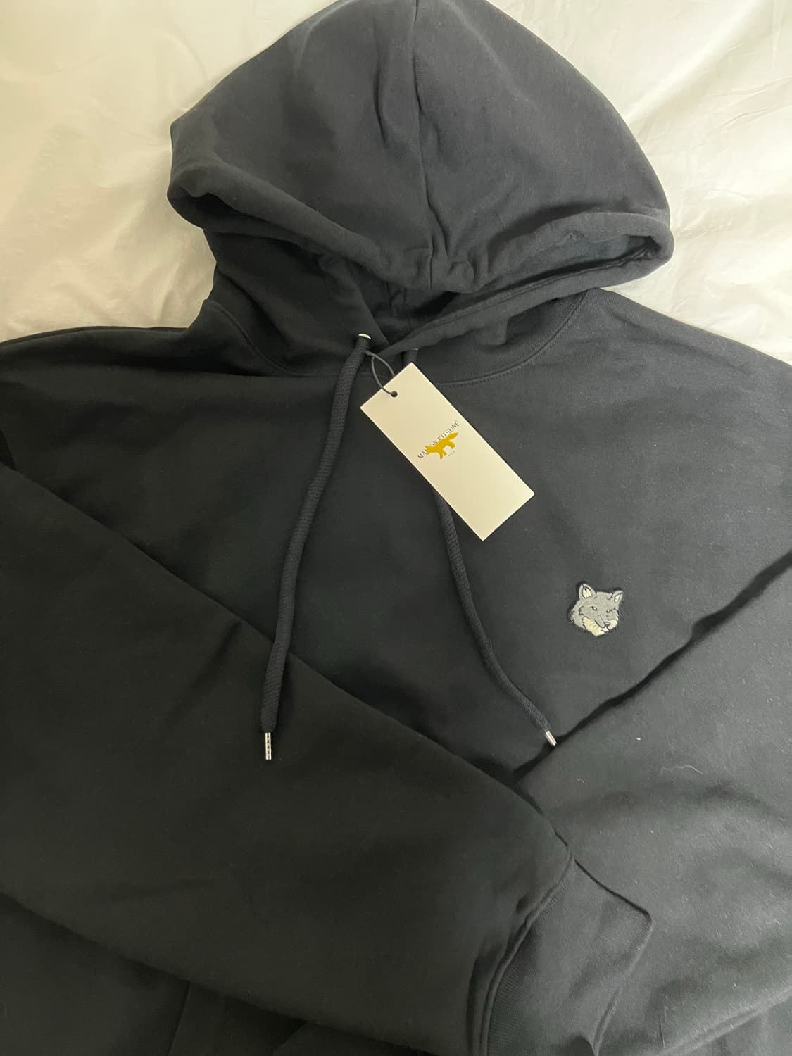 메종키츠네 블랙 후드 상품이미지3