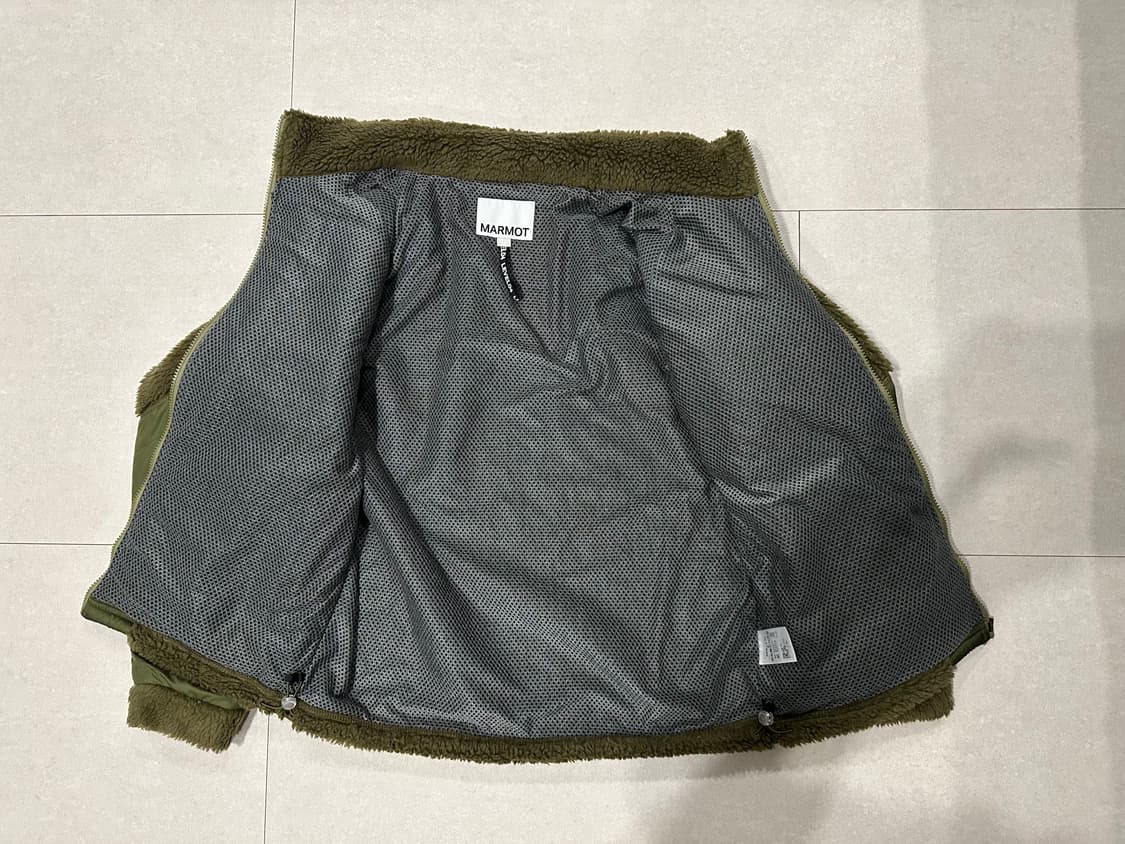 [M] 마모트캐피탈 24FW 보아 플리스 자켓 올리브 상품이미지6