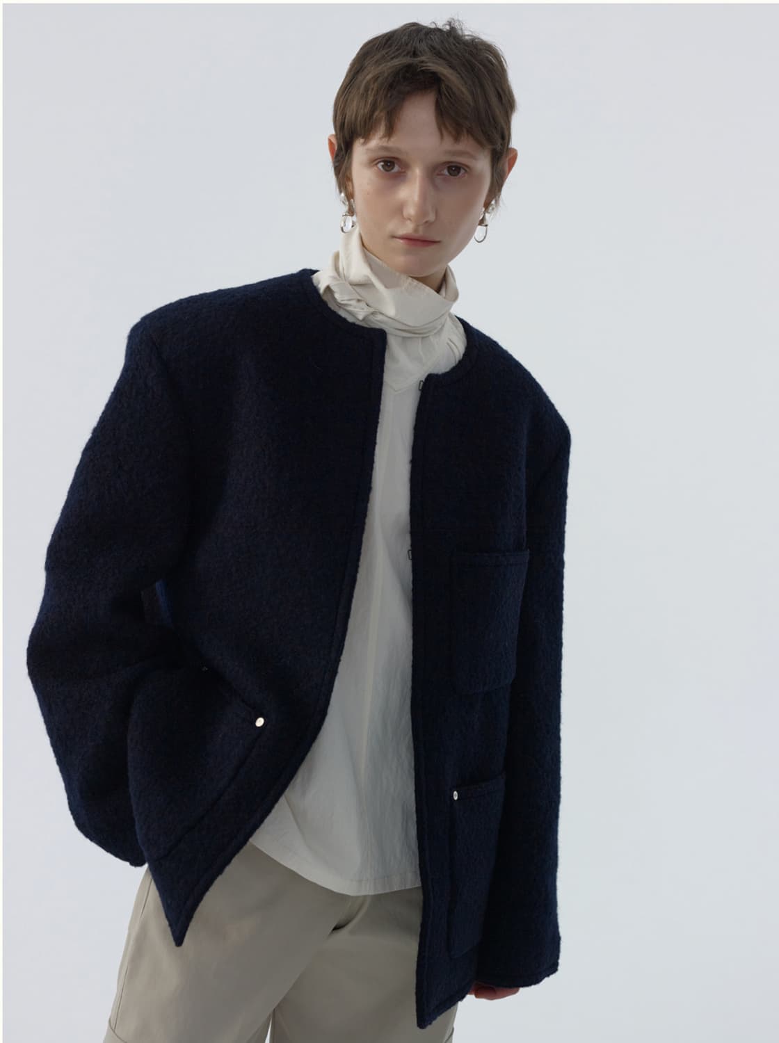 Ness Tweed Jacket 상품이미지2